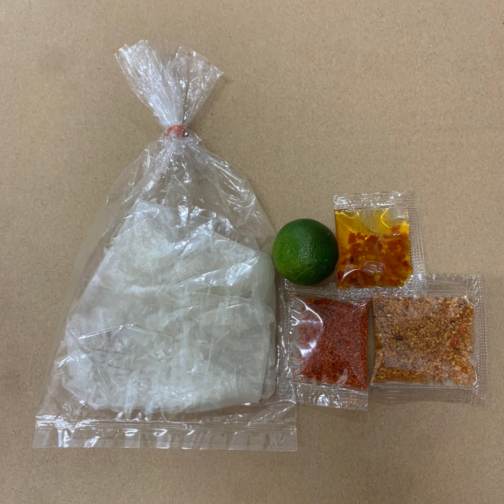 Combo 2 xâu bánh tráng phơi sương   tắc xâu