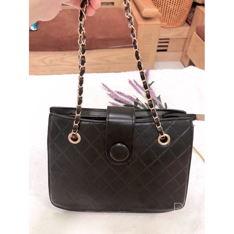 Túi xách đeo vai đeo chéo, 2 hand, new 96%