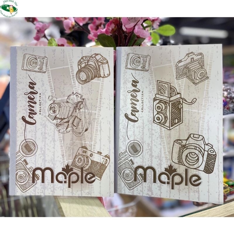 Vở kẻ ngang cao cấp MC.Ple Camera 80 trang, 120 trang