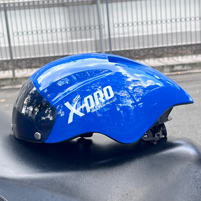 Mũ bảo hiểm poc Xpro chính hãng kiểu dáng thể thao tặng kèm kính chắn gió và tai mèo,sản phẩm đạt chuẩn Châu Âu