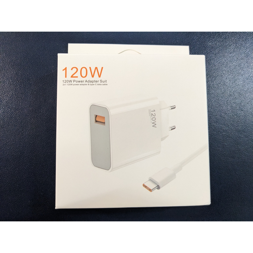 Bộ Sạc nhanh 120W, Củ sạc + Cáp sạc nhanh 6A USB to Type C