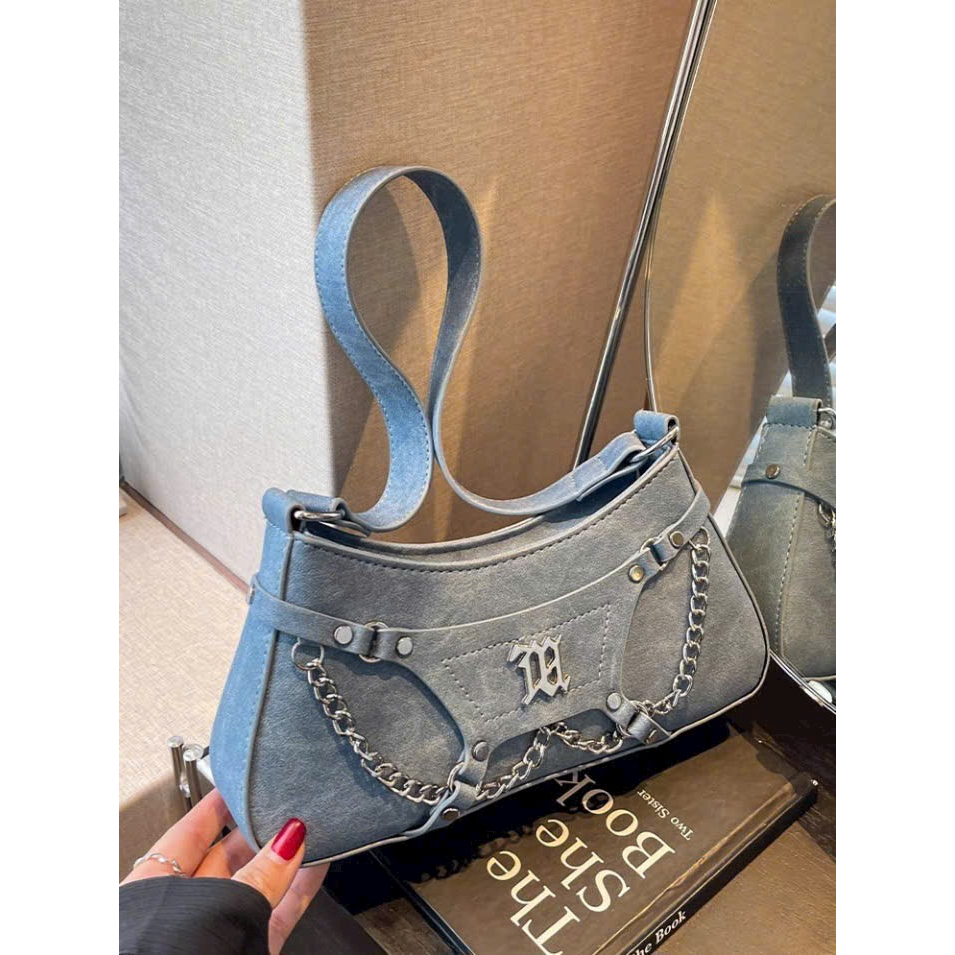 Túi xách đeo vai,đeo chéo,phối dây xích thời trang giá rẻ. ST0065