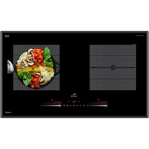 Bếp từ đôi Bauer BE 668GTA - Bếp từ đôi âm - Bảo hành chính hãng trong 3 năm tặng Máy hút mùi Bauer BC 70BS