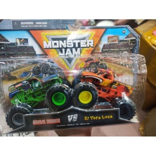 Xe Monster Jam đôi fullbox các mẫu mã MJ776-233 của Spin Master