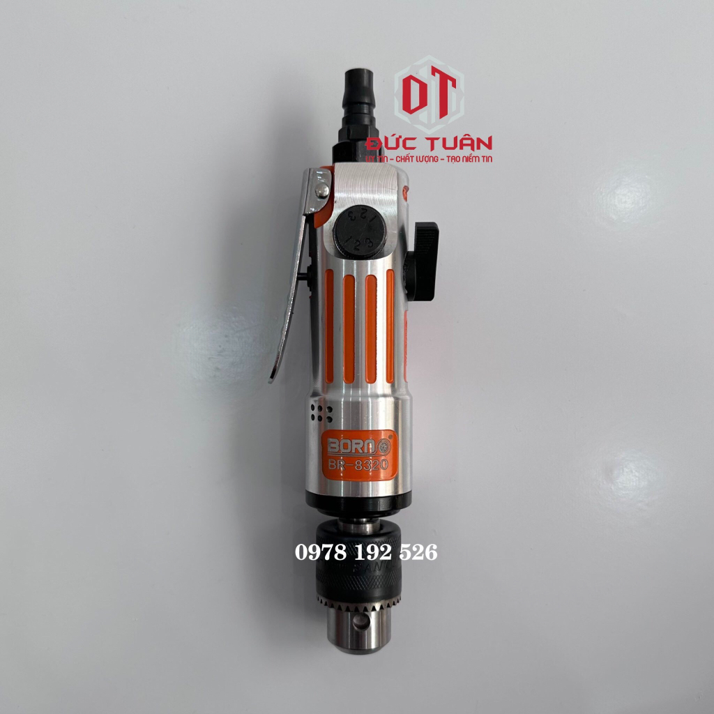Máy Khoan Hơi Cầm Tay BONR 8320 Đầu Kẹp 10mm - Có Đảo Chiều