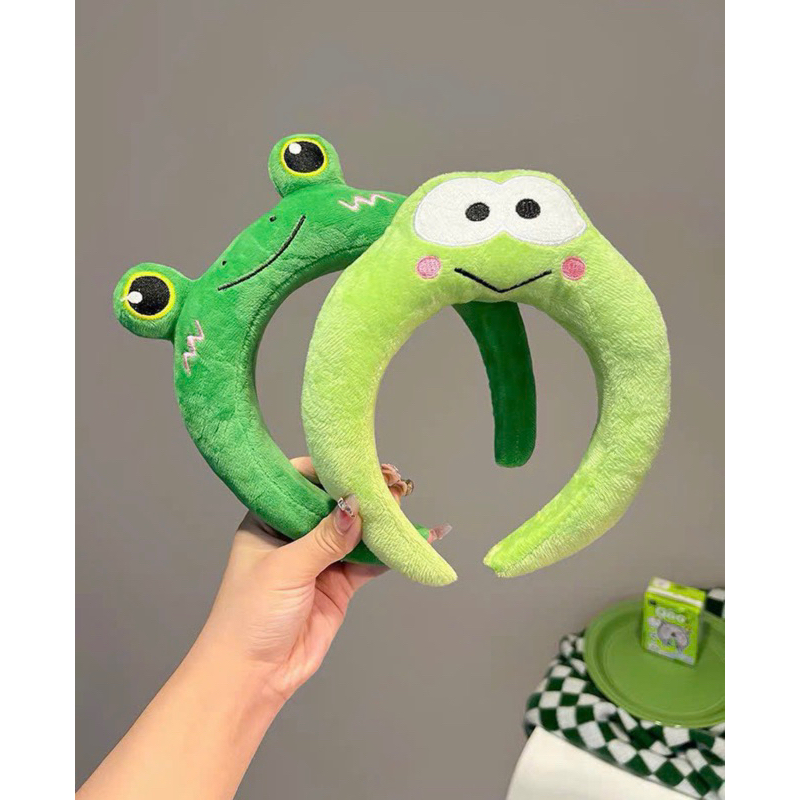 N42 Băng đô bờm tóc nữ ếch xanh