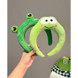 N42 Băng đô bờm tóc nữ chú Ếch xanh - dây buộc tóc nữ dễ thương BULL.SHOP