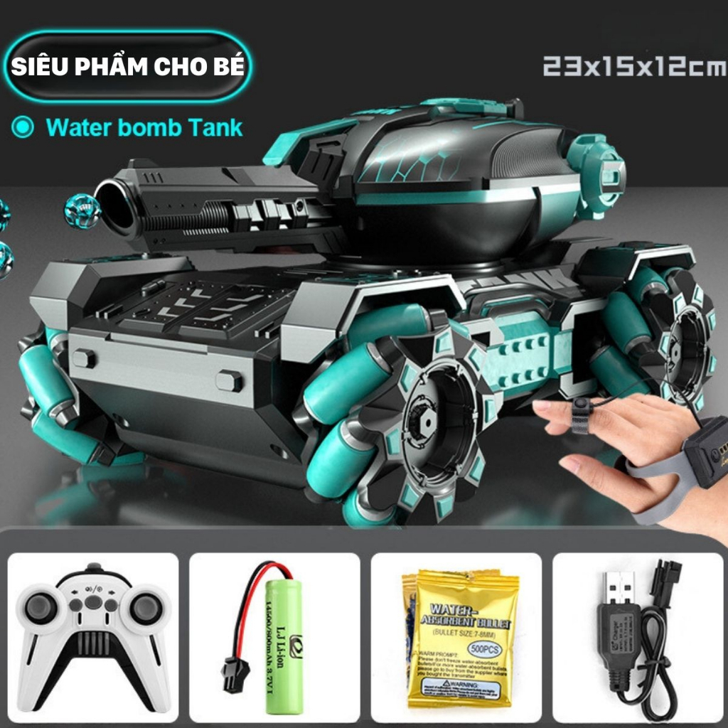Xe Tăng Điều Khiển Từ Xa Có Thể Phóng Đạn,Động Cơ Cực Khỏe,Vượt Mọi Địa Hình
