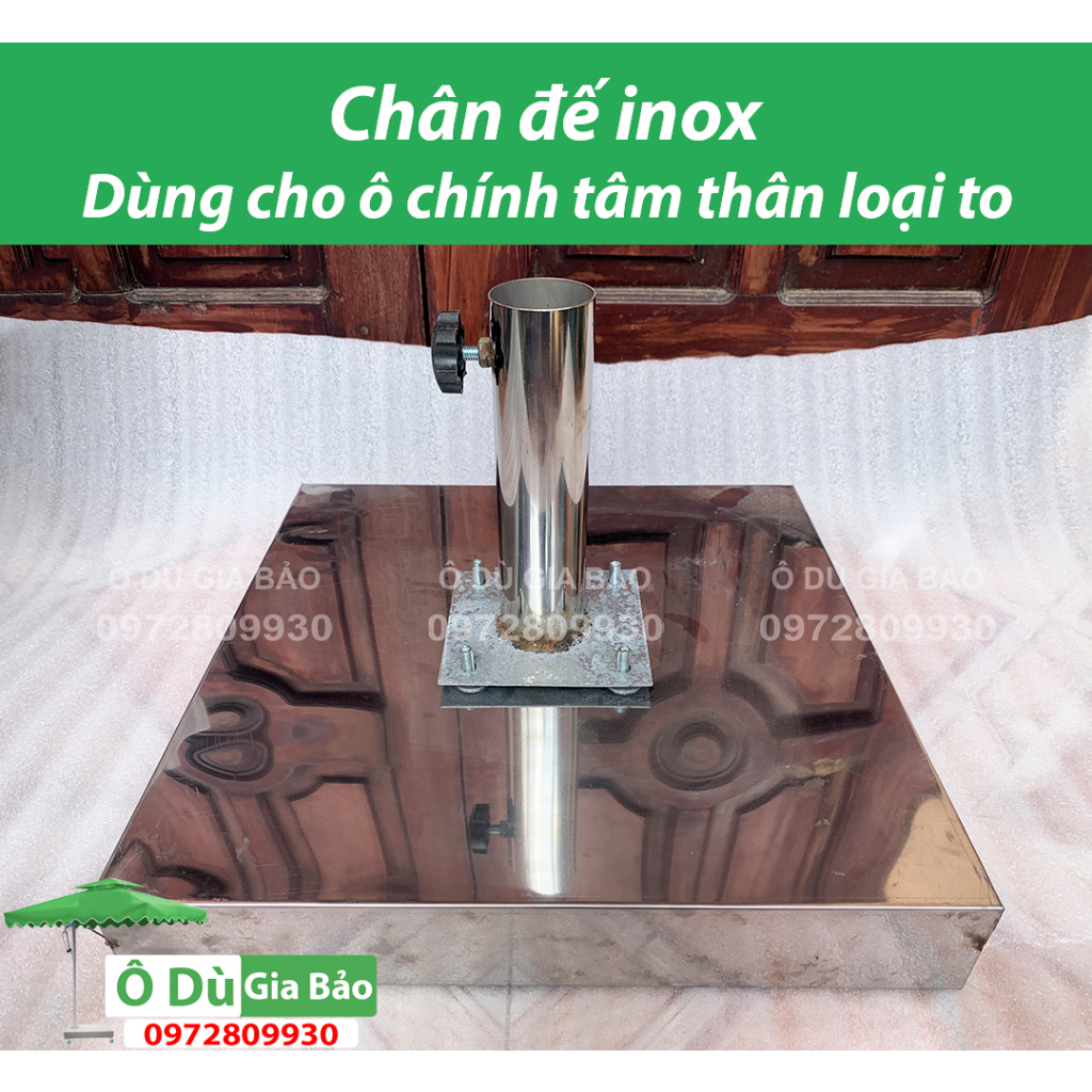 Đế Ô Dù Chính tâm 2m7,3M 25kg