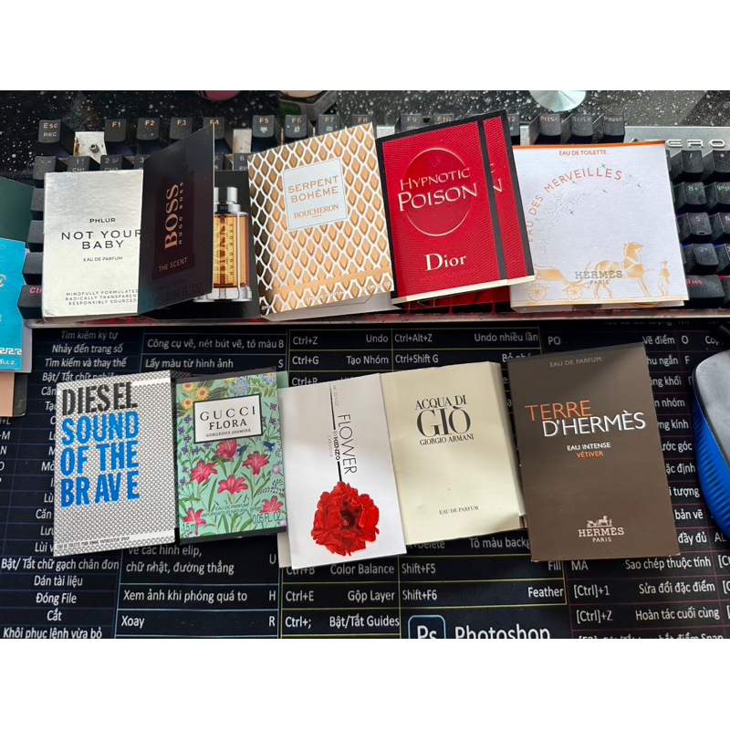 Nứơc hoa ống mini set 3 ống