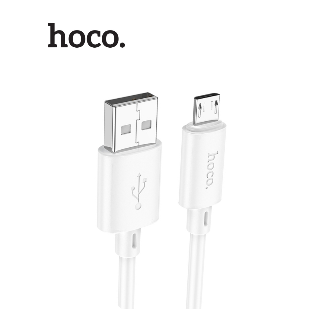 Cáp sạc nhanh Hoco X88 Micro 2.4A dây TPE dẻo siêu bền chống gãy gập dài 100cm