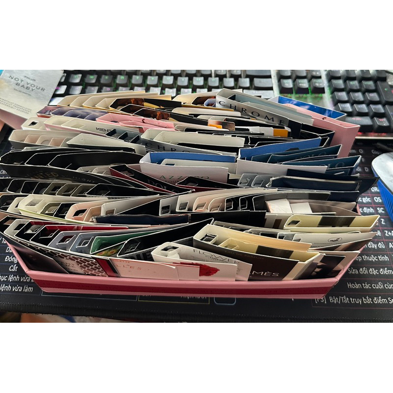 Nứơc hoa ống mini set 3 ống