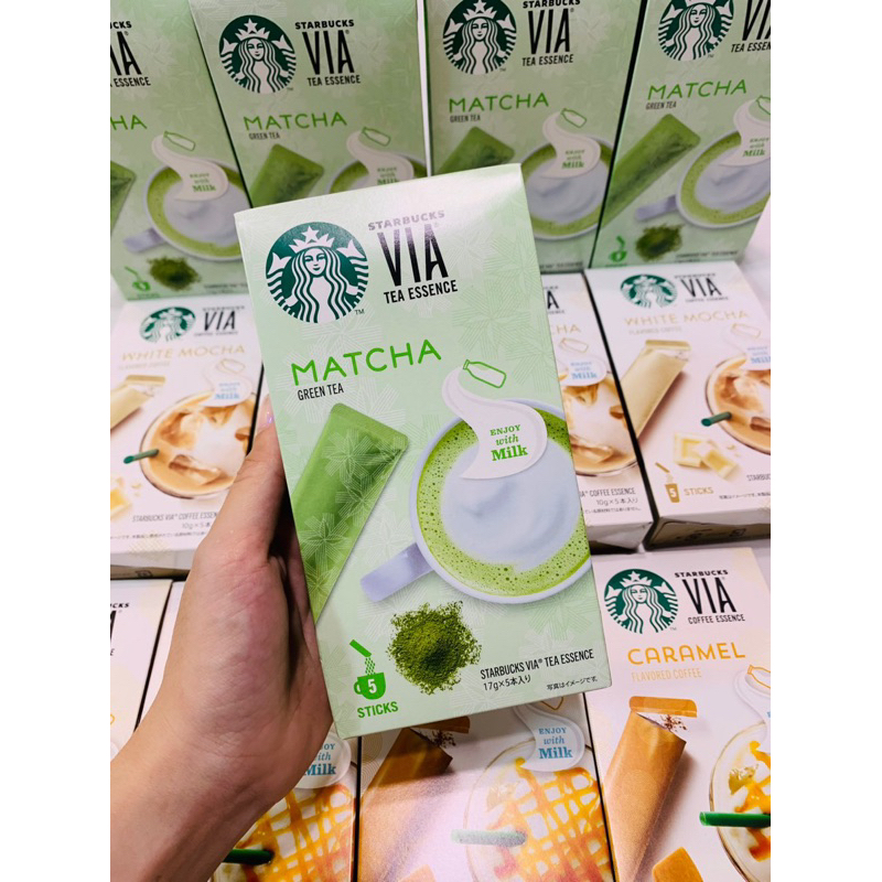 STARBUCKS NHẬT ĐỦ VỊ HỘP 5 GÓI