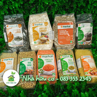 Tổng hợp - nguyên gói - các loại đậu hạt hữu cơ thương hiệu markal - date: 2024 - nhà hữu cơ