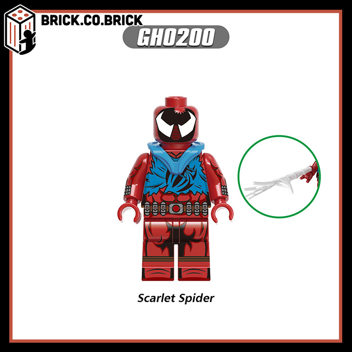 Peter Parker Mô hình Lắp ráp Nhân vật Spider Man Bóng Hoa Đỏ Lưới Đồ chơi  Siêu Anh Hùng Người Nhện G0126