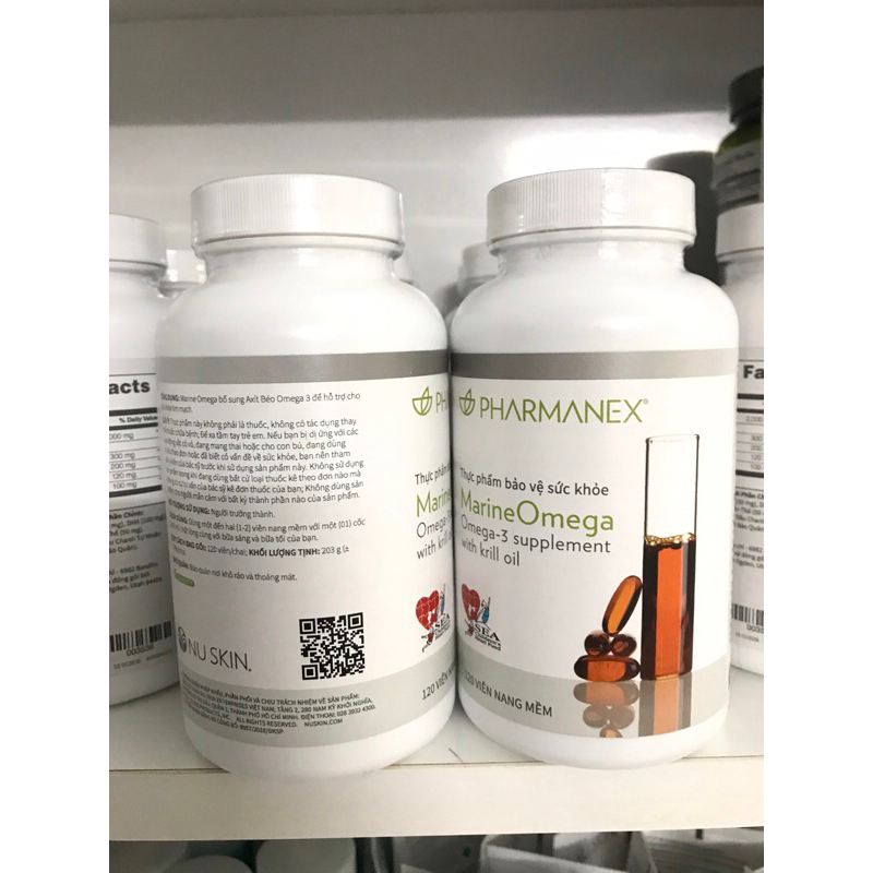 Omega 3 Nukin Viên uống Dinh Dưỡng cho Tim    em - Da và Não )