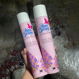 Keo Xịt Tóc con bướm Jacqualine 420ml (Butterfly Pink)