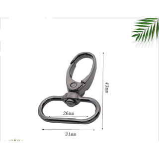 Móc khoá dày sơn tĩnh điện, móc quai túi xách làm móc khoá