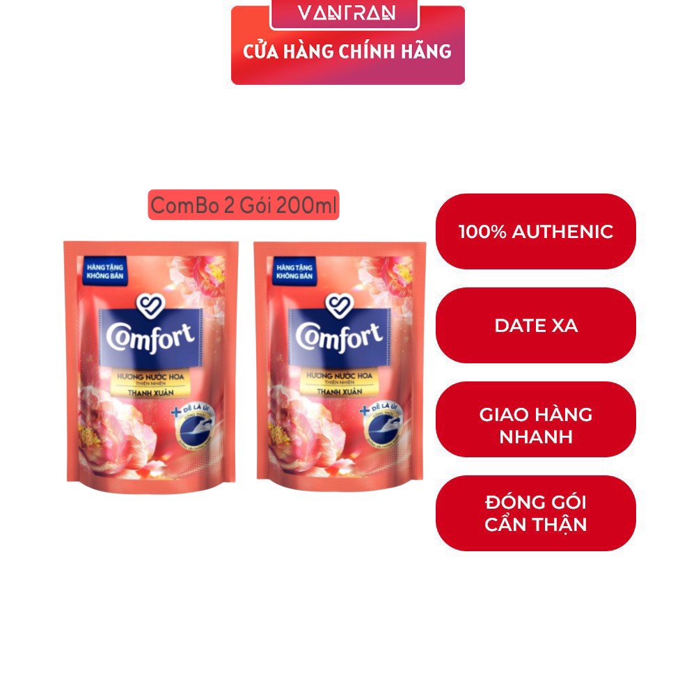 Túi nước xả làm mềm vải Comfort 120ml/ 200ml