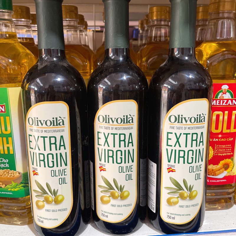 Dầu Ôliu Extra Virgin Nguyên Chất Nhập Khẩu Tây Ban Nha Chai 750ml\250ml