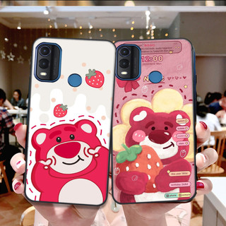 Ốp Lưng NOKIA G11 - G11 PLUS - G20 - G21 - G22 - NOKIA 8.3 - NOKIA 7.1 PLUS  ,  IN HÌNH GẤU DÂU HỒNG ĐẸP.