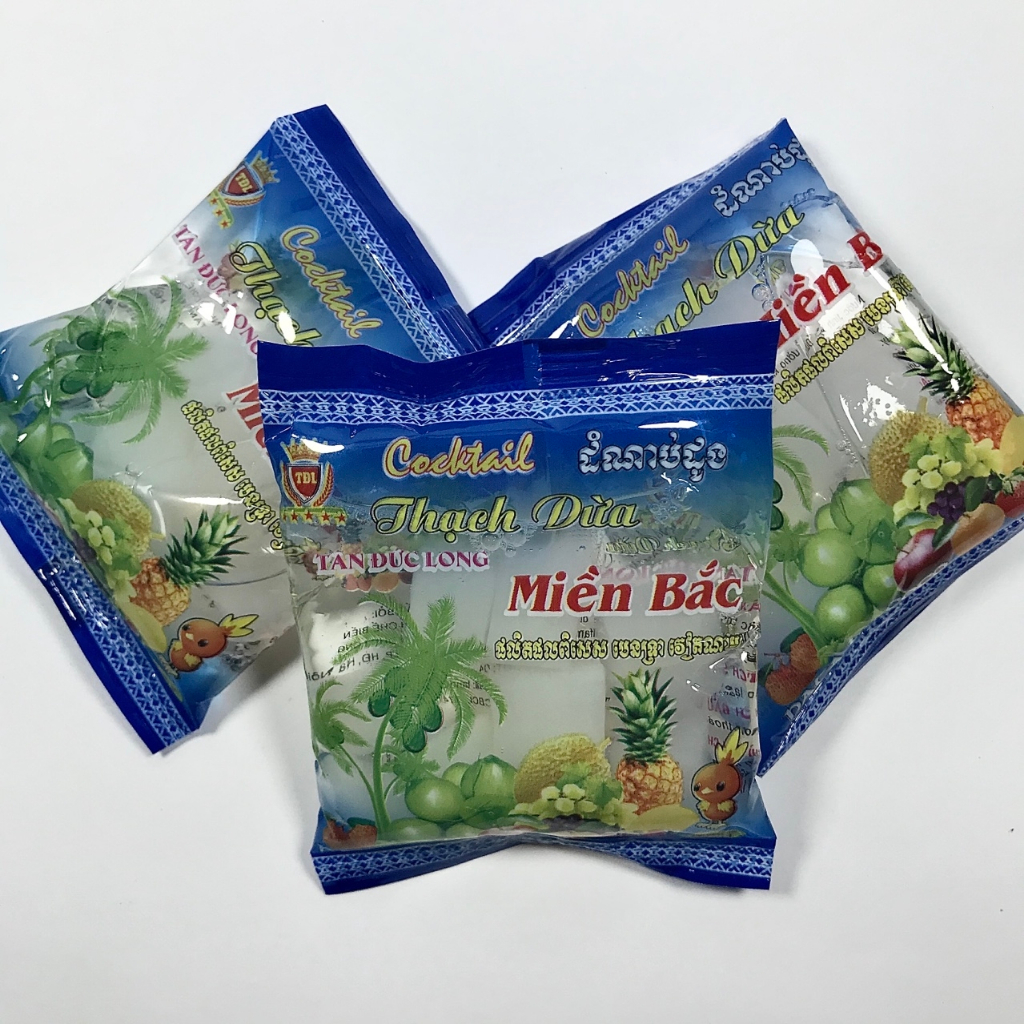 Bịch 20 gói thạch dừa cát tường 40g/1 gói