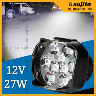 Đèn trợ sáng L9 siêu sáng, chống nước , chạy dải điện từ 12V đến 85V