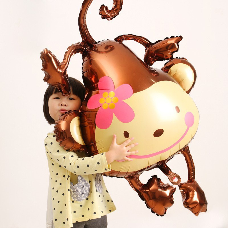 Bóng bay hình con khỉ 60cm