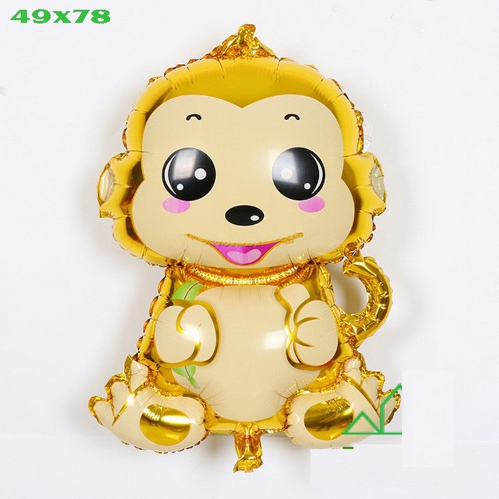 Bóng bay hình con khỉ 60cm