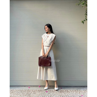 𝐋𝐢𝐚𝐦 𝐒𝐞𝐭 - Set Áo Và Chân Váy Linen ( ảnh chính chủ )