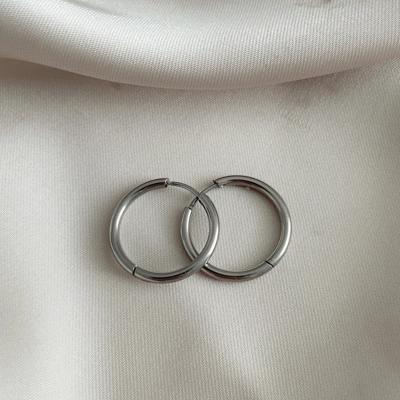 Bông Tai Kim Loại Kiểu Thời Trang