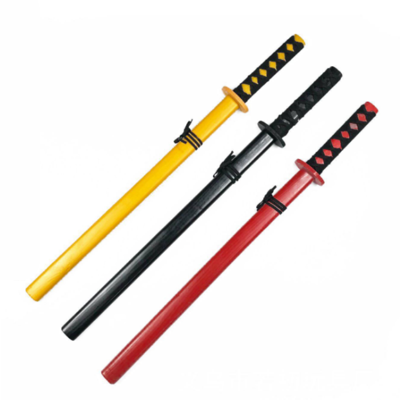 Đồ chơi trẻ em kiếm gỗ katana đầy đủ các nhân vật hoạt hình.