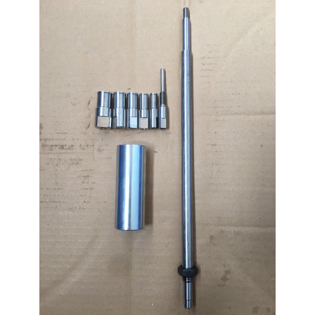 Cảo giật bạc đạn xe máy 6 đầu Inox, vam giật bi láp, tháo vòng bi bánh xe