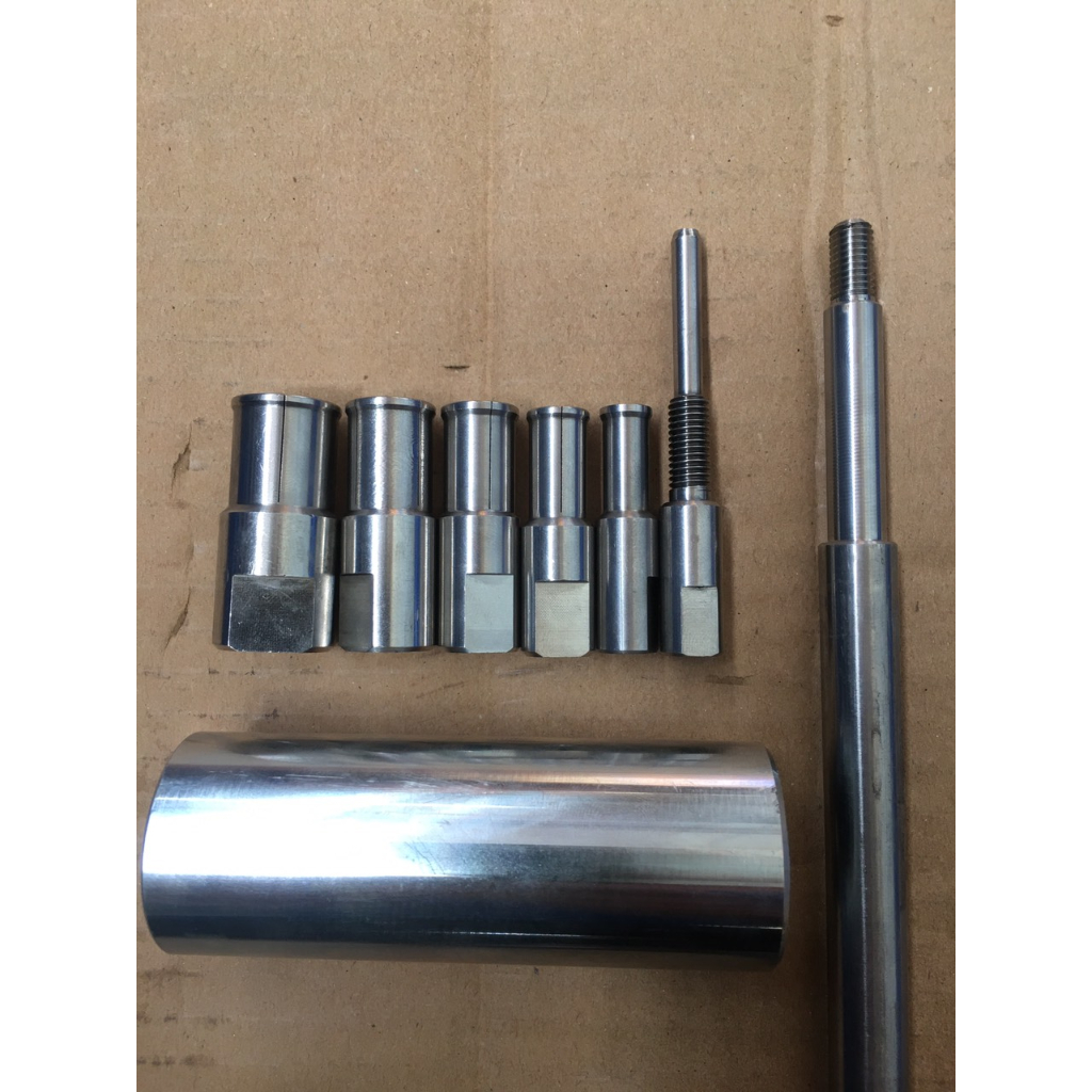 Cảo giật bạc đạn xe máy 6 đầu Inox, vam giật bi láp, tháo vòng bi bánh xe