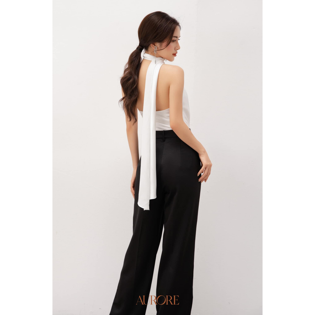 Áo lụa có khăn Lily - Aurore Cloth