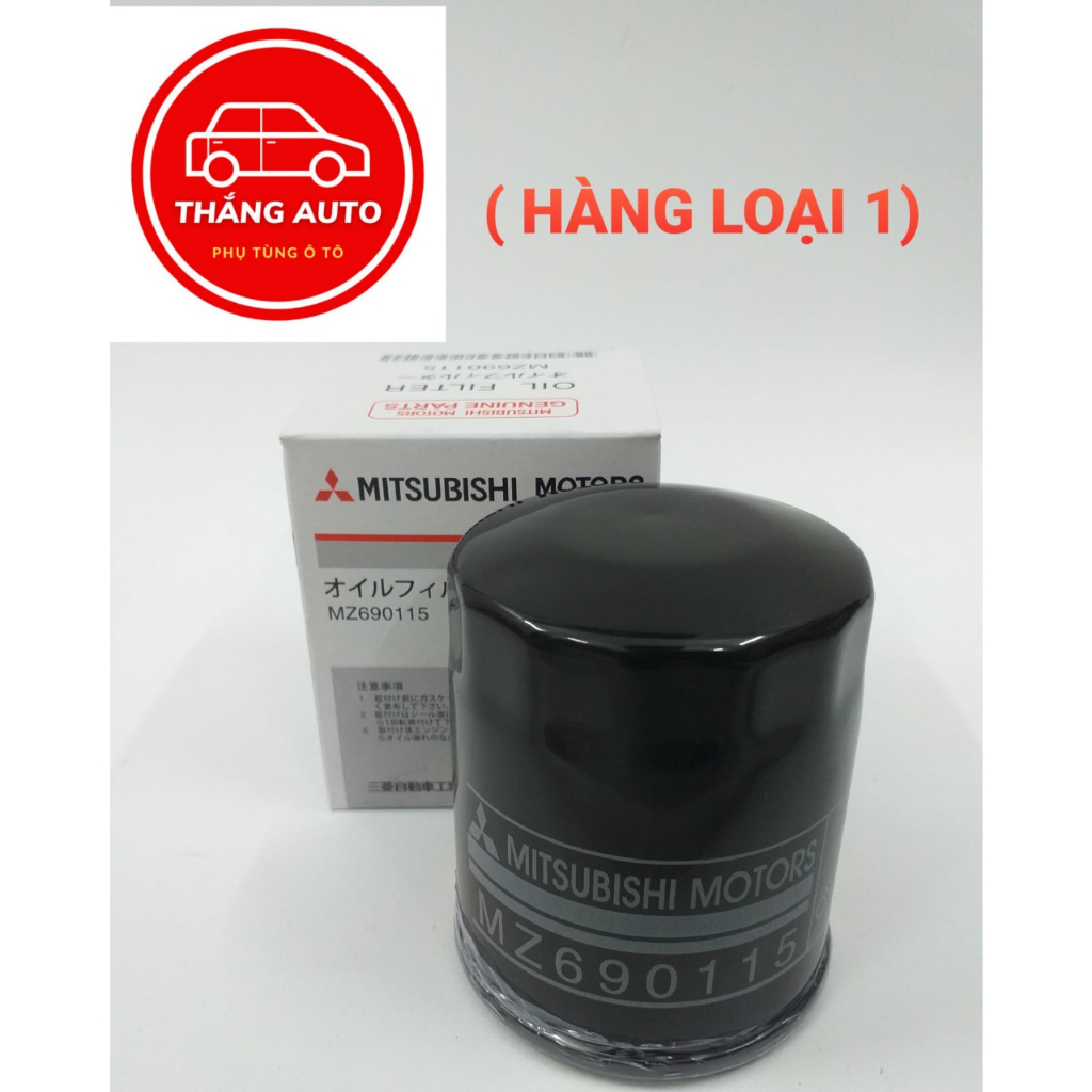(loại 1) Lọc dầu động cơ Xpander , Outlander , Attrage , Mirage , Grandis , Lancer , Jolie , Zinger , triton Mã mz690115