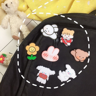 Huy hiệu cài Balo Anime Cute, Ghim Pin Cài Cặp Nhân Vật Hoạt Hình
