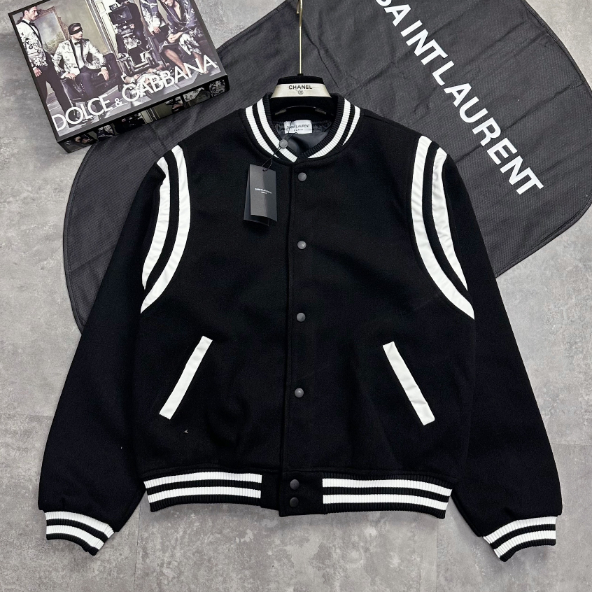 Áo Bomber Tetdey Phối Da Cầu Vai Full 4 Màu Siêu Hot - Áo Khoác Nam Nữ Chất Dạ Tàu Cao Cấp