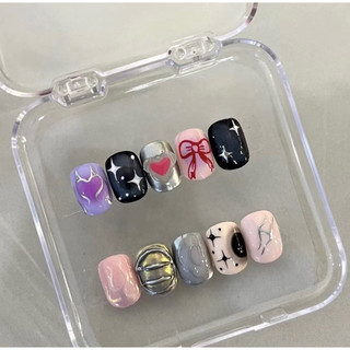 Nailbox thiết kế style âu phối hoạ tiết siêu xinh