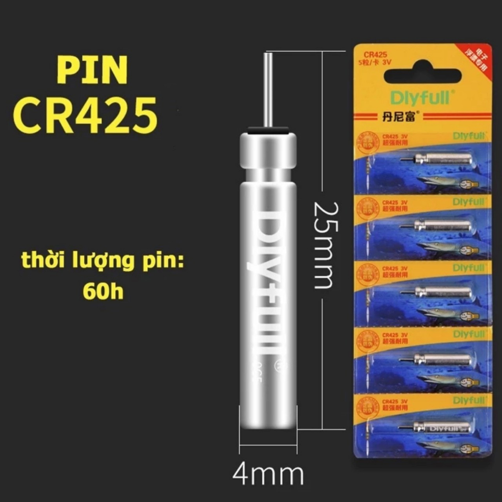 Pin phao đèn giá rẻ CR 425 _chuẩn hãng