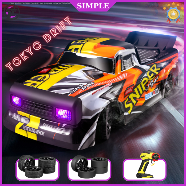 Xe Điều Khiển Từ Xa Drift Pin Sạc SNIPER Siêu Ngầu Phiên Bản Bán Tải Tốc Độ Cao Có Điều Tốc - Đồ chơ