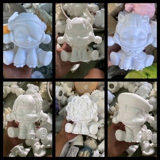 [Khuôn silicon làm tượng thạch cao 18-25cm] SkullPanda