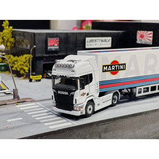 XE MÔ HÌNH SCANIA MARTINI,TỶ LỆ 1/64 MODERNART