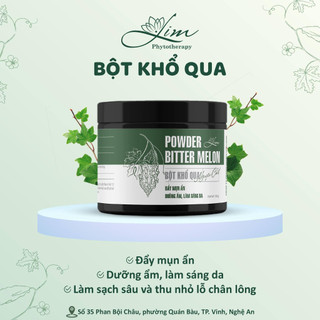 Bột Khổ Qua Lim_ Mờ thâm nám, làm sáng da mặt