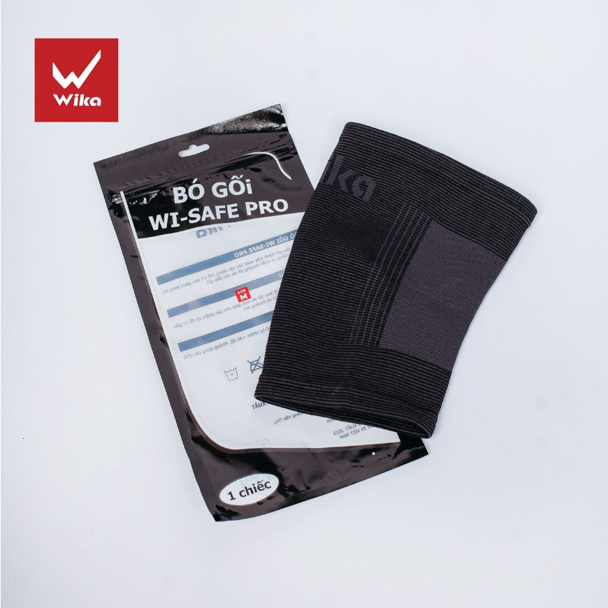 Bó Gối Thể Thao Wika Chính Hãng, Băng Bảo Vệ Đầu Gối Khi Chơi Bóng Đá Bóng Chuyền Bóng Rổ Co Giãn Tốt