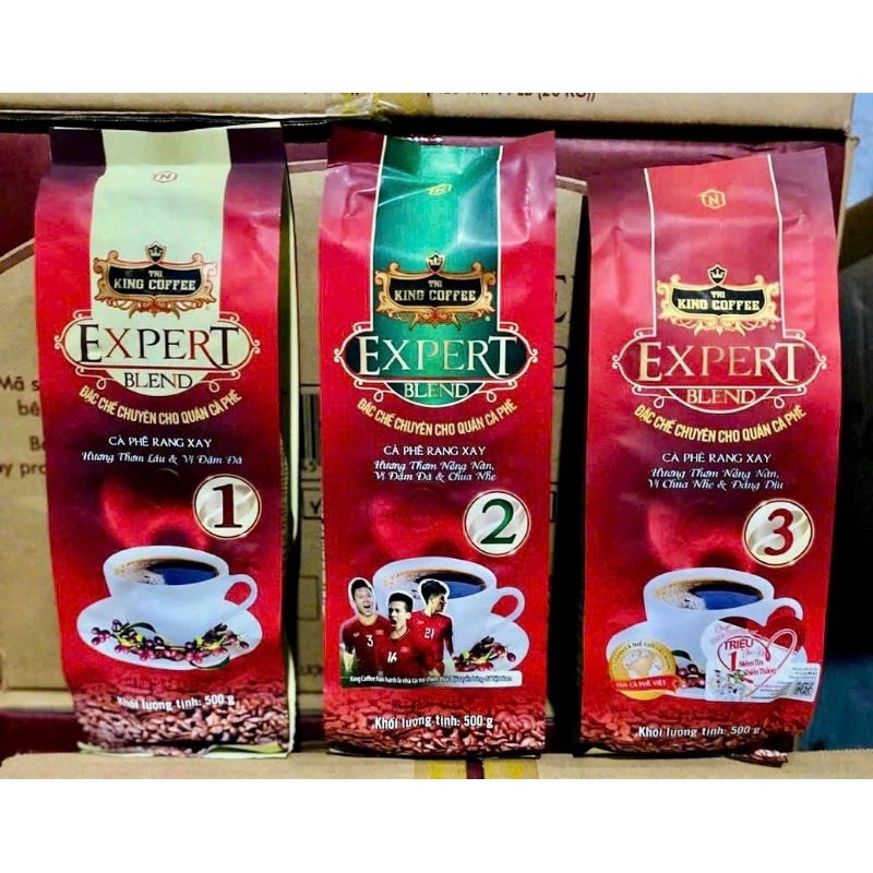 Cà Phê King Coffee Expert Blend 1 - Túi 500g