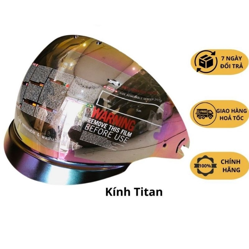 Kính thay thế Mũ bảo hiểm Royal kính âm M139