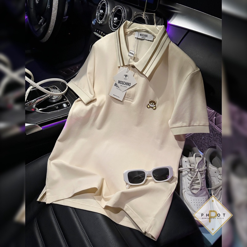 Áo Polo Mos chi no Gấu QC L1