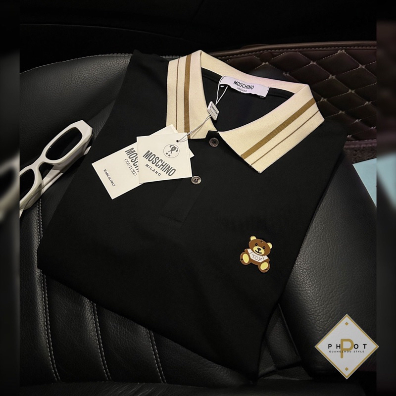 Áo Polo Mos chi no Gấu QC L1