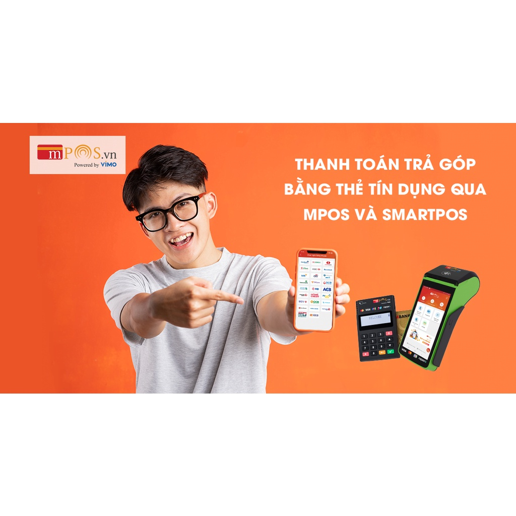 Máy quẹt thẻ Mpos Mini